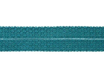 Einfasstresse Wolle 32 mm - Wellenmuster - dunkles mint