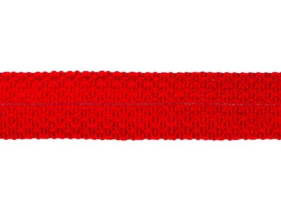 Einfasstresse Wolle 32 mm - Wellenmuster - rot