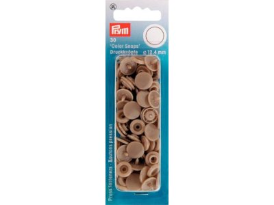 Prym 30 Druckknöpfe 12,4mm - champagner