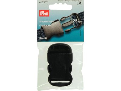 Prym Steckschnallen 25 mm - schwarz