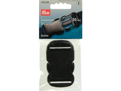 Prym Steckschnallen 30mm - schwarz