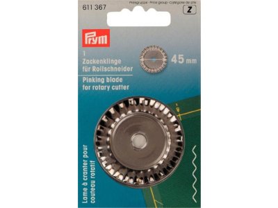 Ersatzklinge für Rollschneider Zacken 45 mm/1 Stück