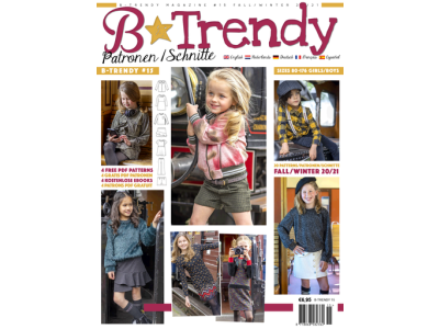 B-Trendy NR: 15 Herbst/Winter 2020/2021 - Schnittmuster-Zeitschrift für Kinder