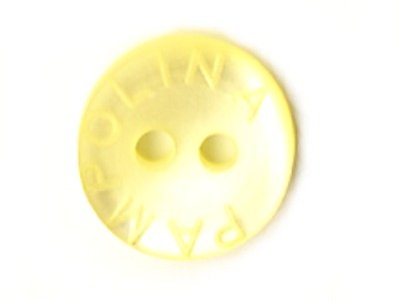 Pampolina-Knopf gelb 12mm