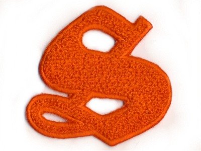 Applikation "S" orange