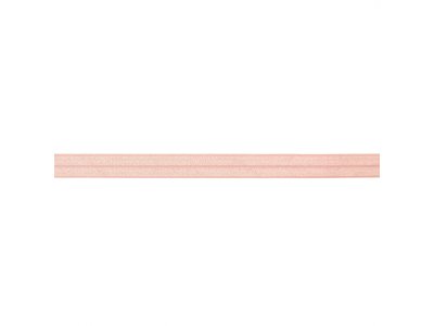 Elastisches Einfassband/Falzgummi glänzend - uni rosa