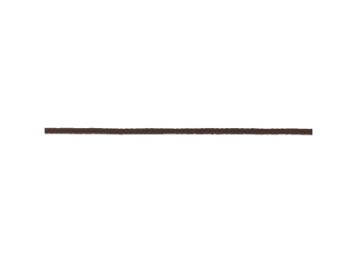 Runde Baumwoll Kordel / Band Hoodie / Kapuze ca. 5 mm breit - uni mokka