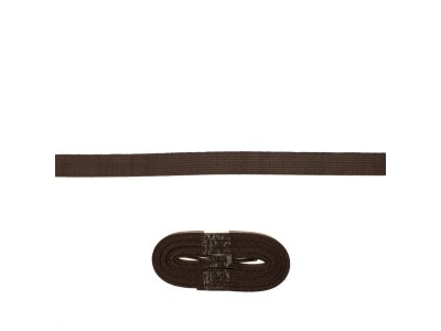Schrägband/Einfassband Baumwolle gefalzt 20 mm x 3 m Coupon - uni mokka