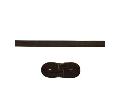 Schrägband/Einfassband Baumwolle gefalzt 20 mm x 3 m Coupon - uni dunkles mokka