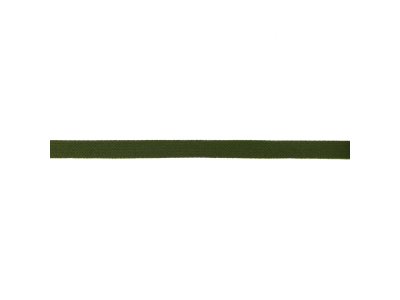 Flache Baumwoll Kordel / Band Hoodie / Kapuze 13 mm breit - olive