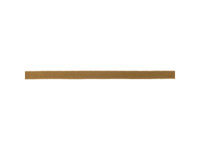 Flache Baumwoll Kordel / Band Hoodie / Kapuze 13 mm breit - goldbraun