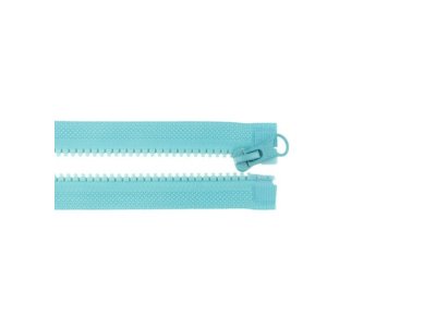 Reißverschluss teilbar 100 cm - aqua