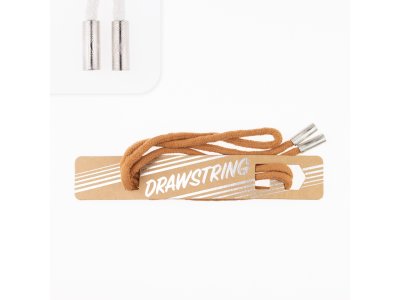 Hoodie Baumwollkordel 5 mm x 120 cm Coupon - uni cognac