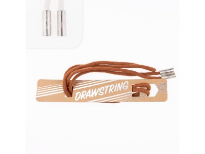 Hoodie Baumwollkordel 5 mm x 120 cm Coupon - uni bronze