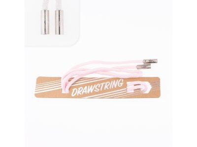 Hoodie Baumwollkordel 5 mm x 120 cm Coupon - uni helles rosa