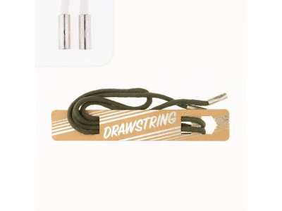Hoodie Baumwollkordel 5 mm x 120 cm Coupon - uni olive