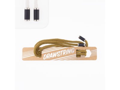 Hoodie Baumwollkordel 5 mm x 120 cm Coupon - uni goldbraun