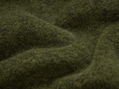 Hochwertiger Fleece Melange Hilco - meliert olive