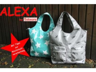 Papierschnittmuster elbmarie Shopper- oder Businesstasche ALEXA - Tasche/Shopper