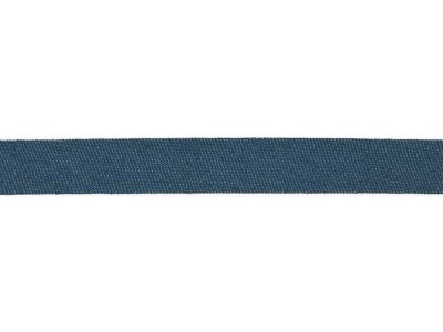 Jeans Schrägband Baumwolle gefalzt - 20 mm - denim