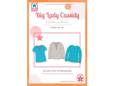 Schnittmuster -  Big Lady Cassidy - Plus-Size Damentunika