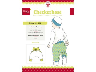 Schnittmuster Checkerhose Kleinkinder