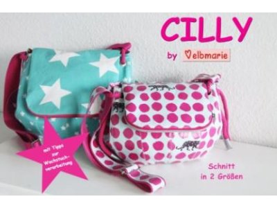 Papierschnittmuster elbmarie Beuteltasche CILLY - Tasche