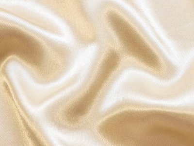 Satin Futterstoff - leicht glänzend - uni helles champagner 