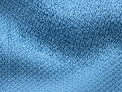 Jacquard Designerstoff der dänischen Firma Kvadrat - blau
