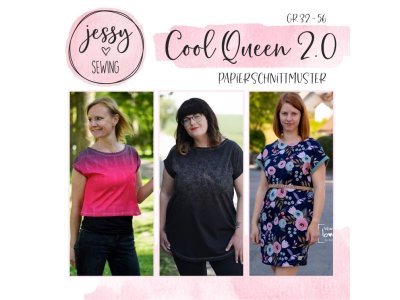 Papier-Schnittmuster Jessy Sewing - Shirt "Cool Queen 2.0" - Damen