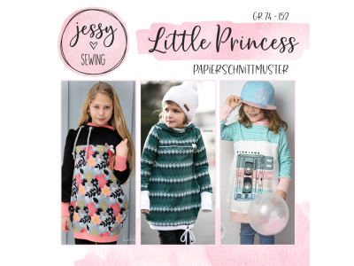 Papier-Schnittmuster Jessy Sewing - Kleid "Little Princess" - Kinder