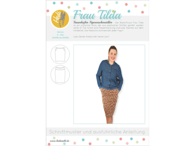 Papierschnittmuster Hedi - Rock Frau Tilda - Damen