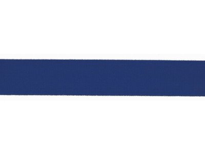 Elastisches Einfassband/Falzgummi - 20 mm glänzend - kobaltblau