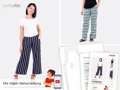 Schnittmuster by pattydoo Sommerhose FLORENCE - Damen