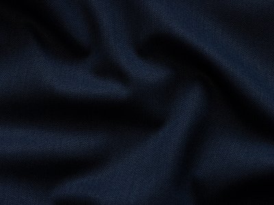  Hosen- und Jackenstoff - uni taubenblau