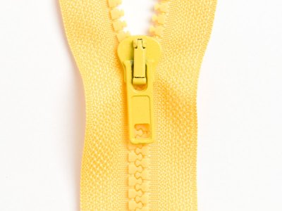 Reißverschluss teilbar 75 cm - gelb