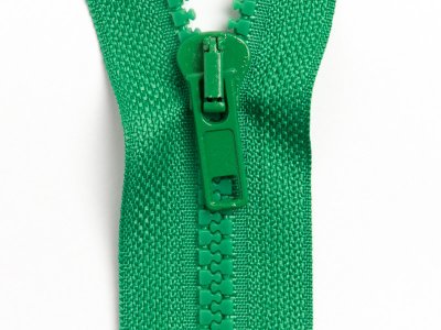 Reißverschluss teilbar 60 cm - grün