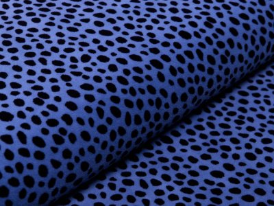 Nicki - Dots - jeansblau