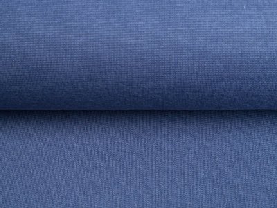 Interlock Sanetta - uni blau
