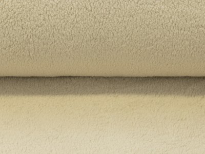 Wellnessfleece - uni beige