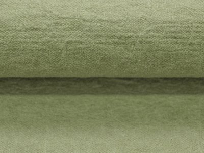 Kreativpapier Waschpapier "Plus" Coupon ca. 47 x 70 cm - altgrün
