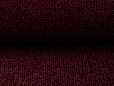 KDS Queen's Collection - Strickstoff Mesh - Maschenoptik - aubergine