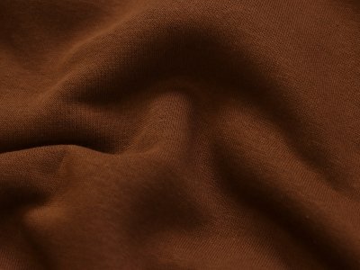 Angerauter Sweat - uni rehbraun