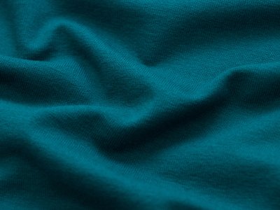 Jersey Viskose - uni petrol
