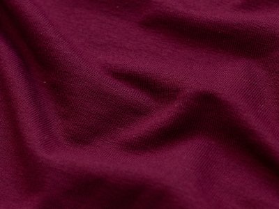 Jersey Viskose - uni bordeaux