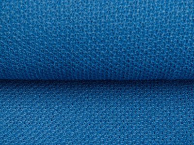KDS Queen's Collection - Jersey Strickstoff - löchrige Struktur - jeansblau