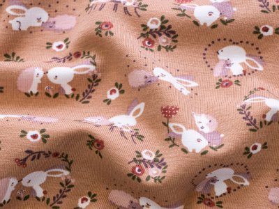 Jersey Rabbits - Hase und Igel - helles terrakotta