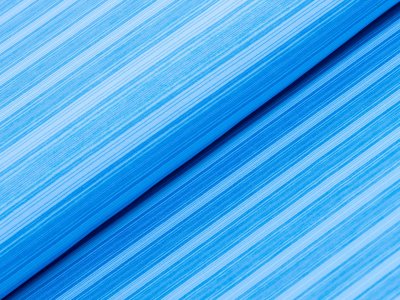 Sportstoff - Streifen - blau
