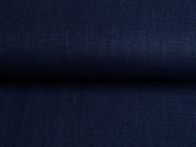 Leinen LINEN WASHED - uni marine