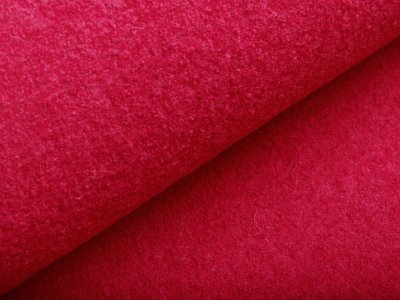 Wollwalk Mantelstoff Swafing Naomi - uni fuchsia